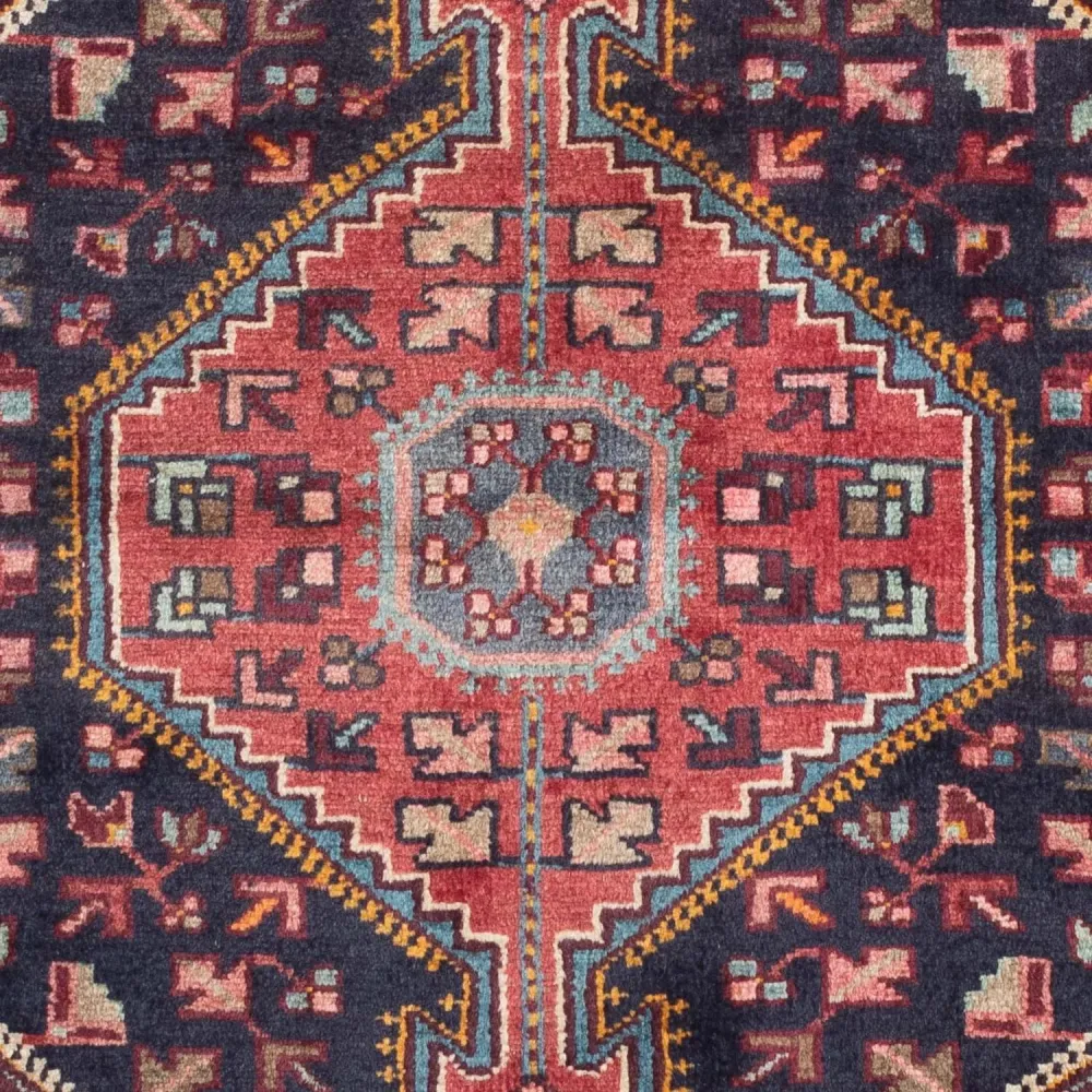 Persisk teppe - Nomadisk - 157 x 104 cm - mørkeblå