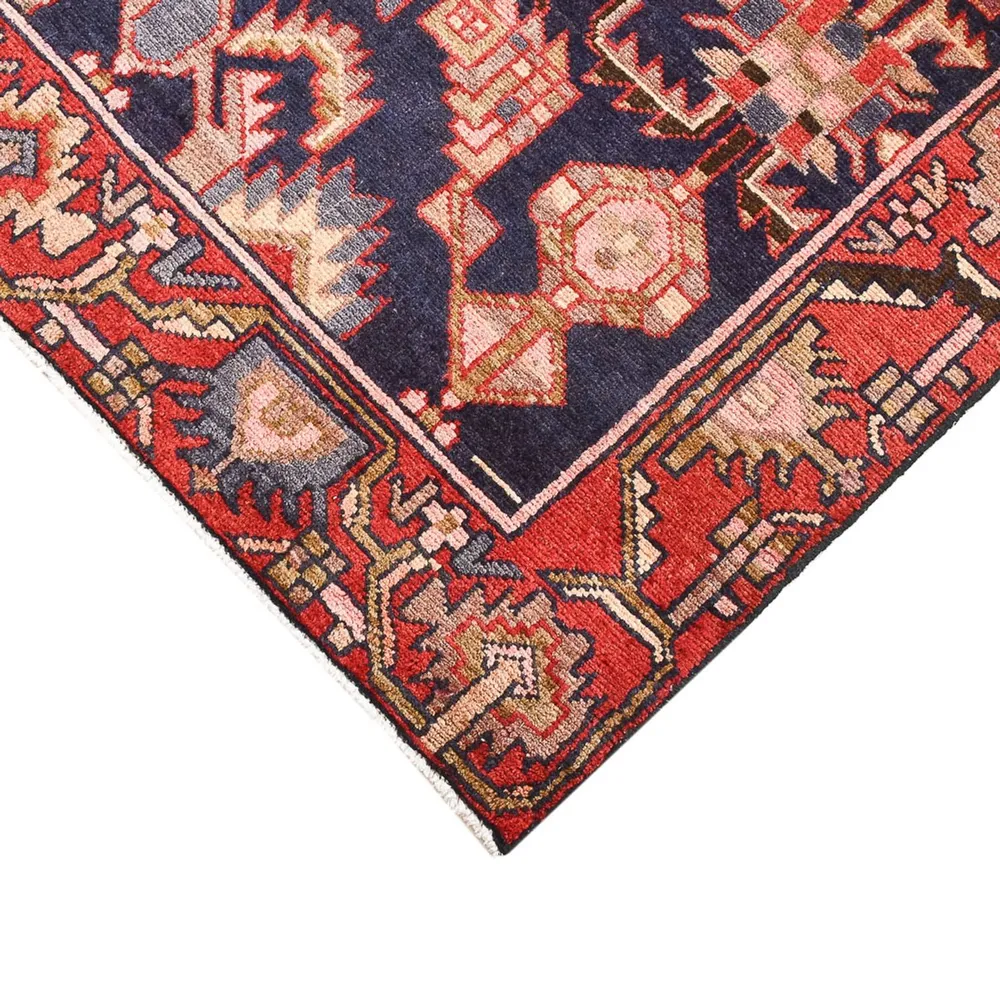 Persisk teppe - Nomadisk - 158 x 110 cm - mørkeblå