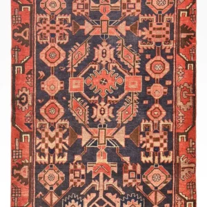 Persisk teppe - Nomadisk - 159 x 106 cm - rød
