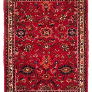 Persisk teppe - Nomadisk - 160 x 112 cm - mørk rød