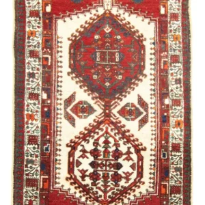 Persisk teppe - Nomadisk - 160 x 96 cm - rød