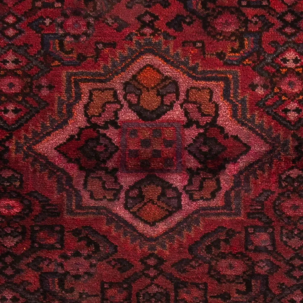 Persisk teppe - Nomadisk - 160 x 98 cm - mørk rød