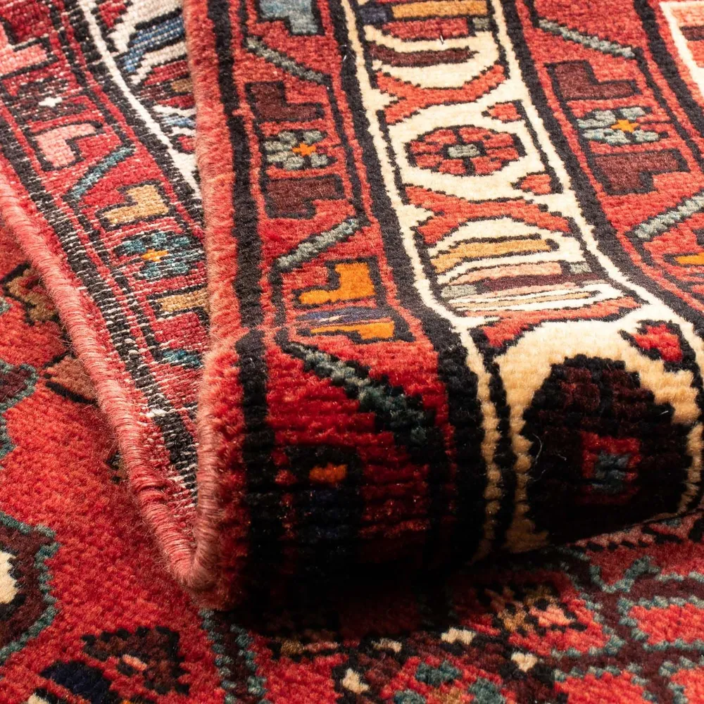 Persisk teppe - Nomadisk - 162 x 110 cm - mørk rød