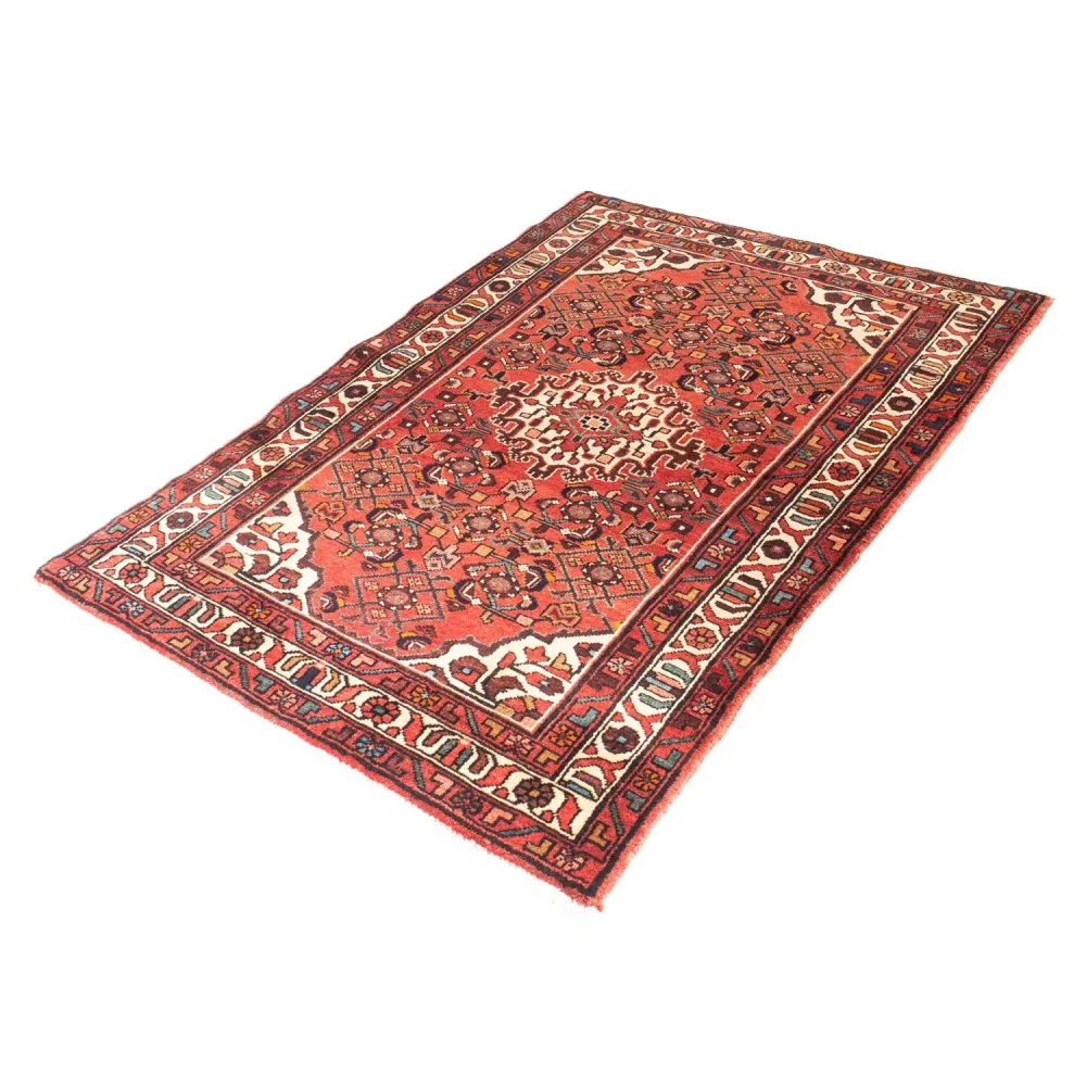 Persisk teppe - Nomadisk - 162 x 110 cm - mørk rød