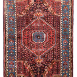 Persisk teppe - Nomadisk - 163 x 110 cm - rød