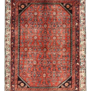 Persisk teppe - Nomadisk - 169 x 120 cm - lys rød
