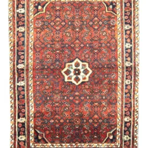 Persisk teppe - Nomadisk - 170 x 118 cm - rød