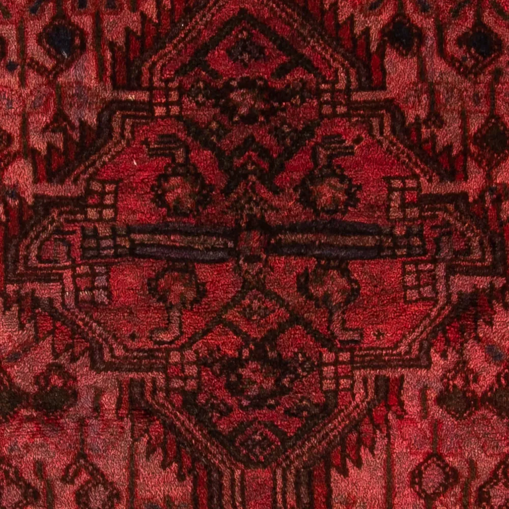 Persisk teppe - Nomadisk - 173 x 104 cm - mørk rød