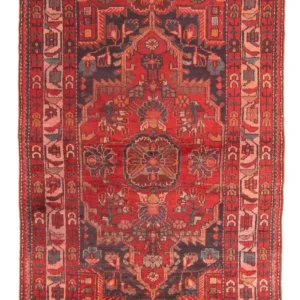 Persisk teppe - Nomadisk - 174 x 112 cm - mørk rød