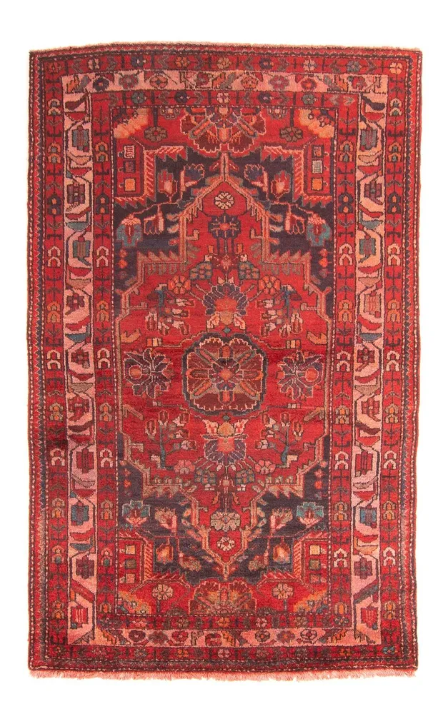 Persisk teppe - Nomadisk - 174 x 112 cm - mørk rød