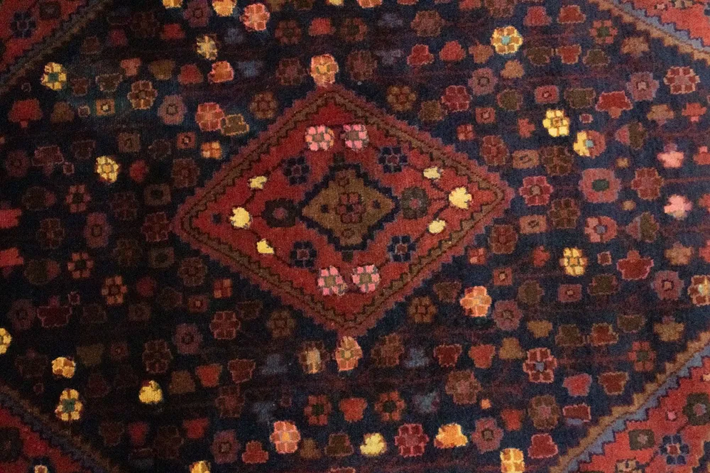 Persisk teppe - Nomadisk - 174 x 125 cm - blå