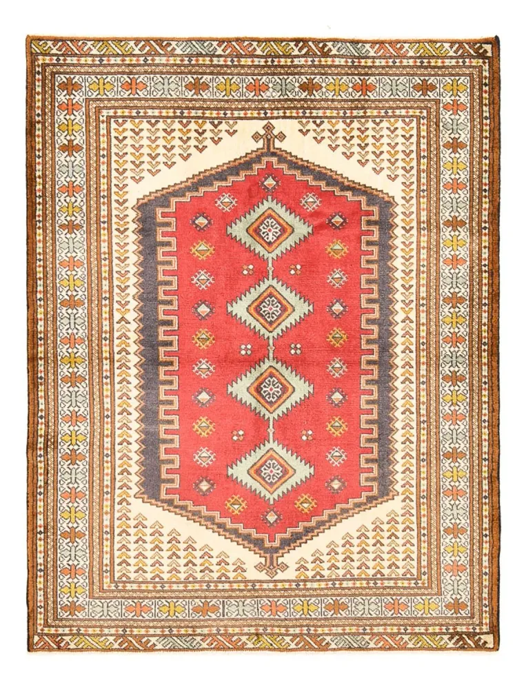 Persisk teppe - Nomadisk - 174 x 135 cm - flerfarget