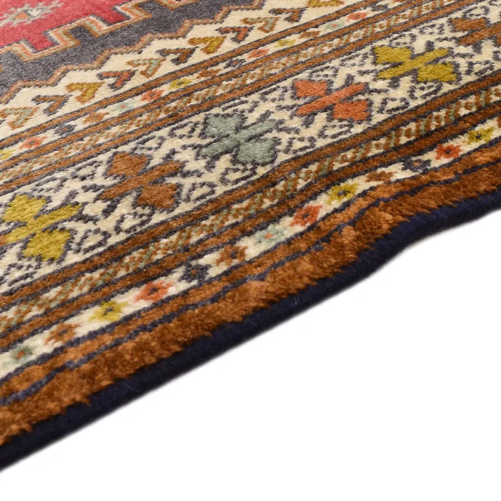 Persisk teppe - Nomadisk - 174 x 135 cm - flerfarget