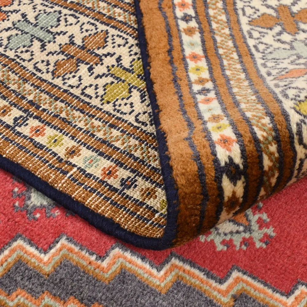 Persisk teppe - Nomadisk - 174 x 135 cm - flerfarget