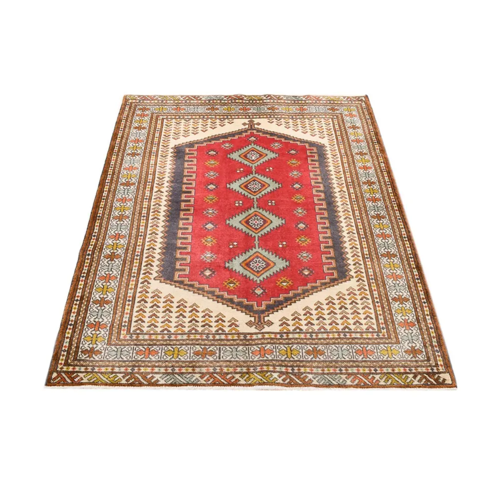 Persisk teppe - Nomadisk - 174 x 135 cm - flerfarget