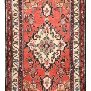 Persisk teppe - Nomadisk - 94 x 61 cm - rød