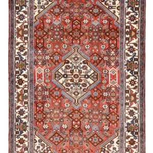 Persisk teppe - Nomadisk - 184 x 120 cm - flerfarget