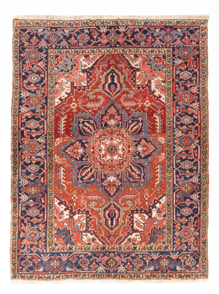 Persisk teppe - Nomadisk - 185 x 140 cm - rød