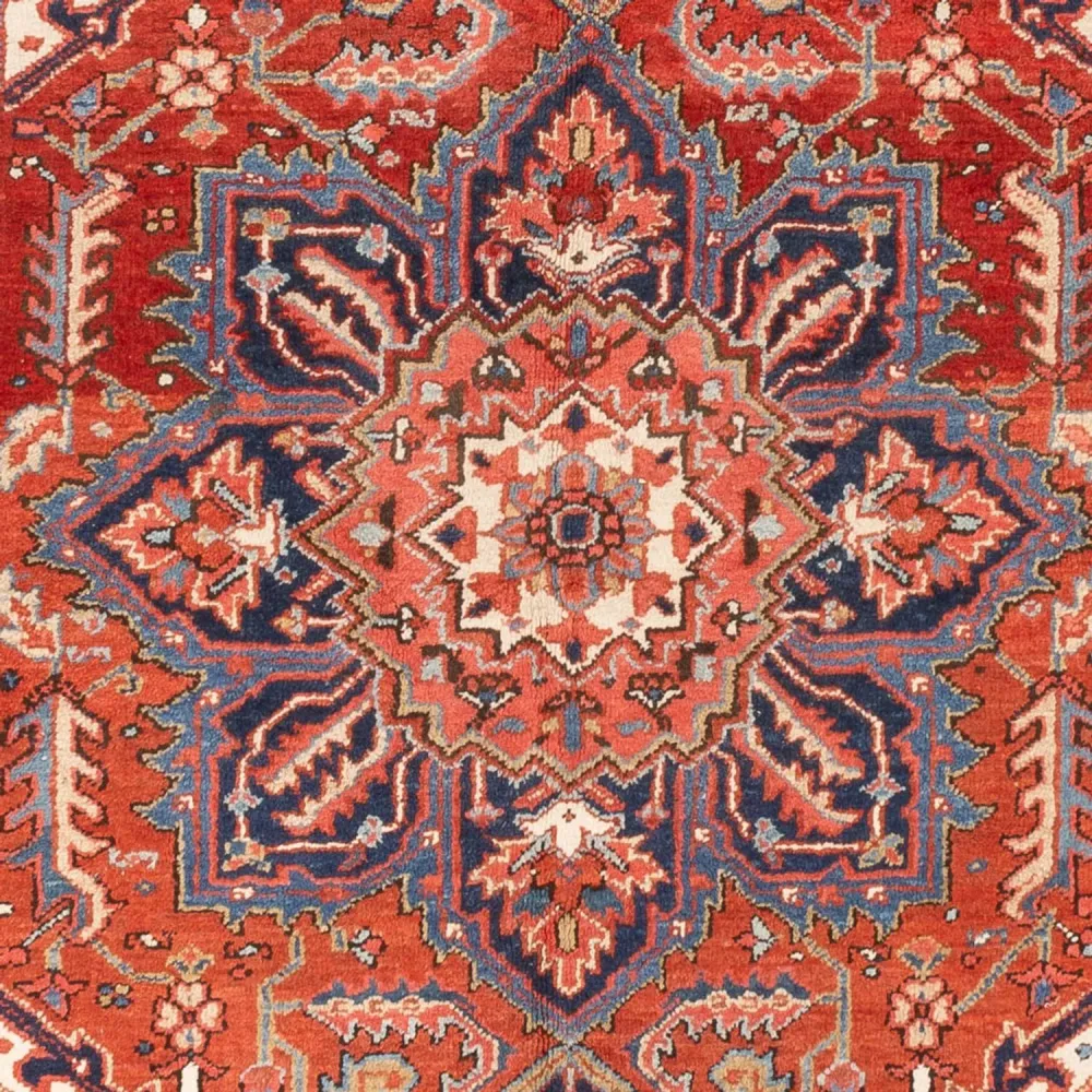 Persisk teppe - Nomadisk - 185 x 140 cm - rød