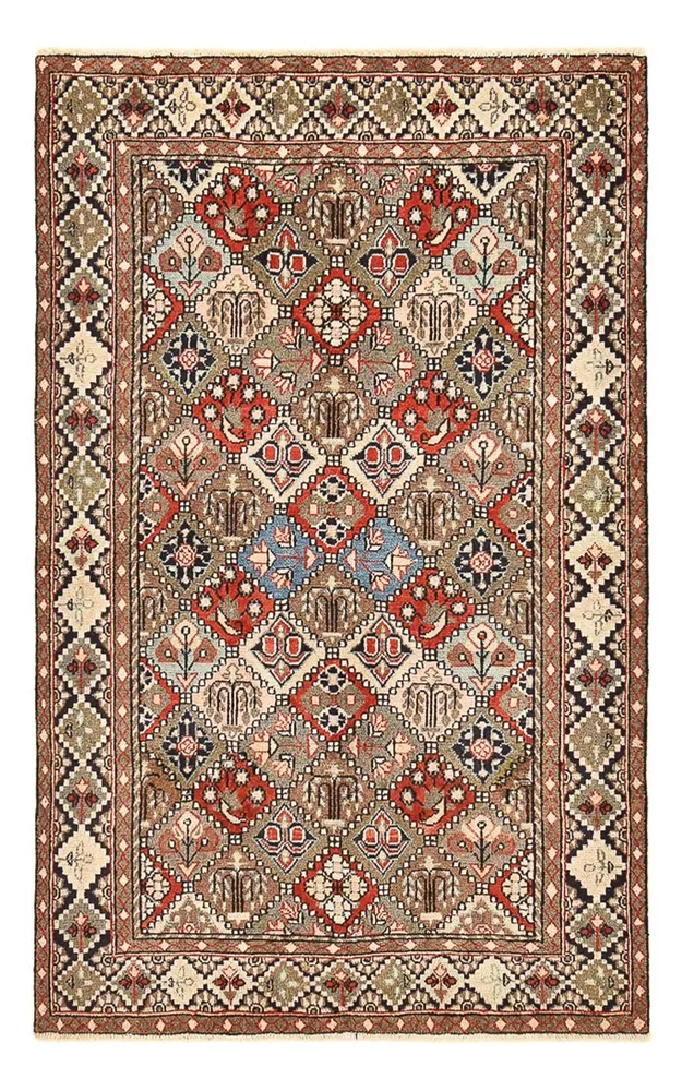 Persisk teppe - Nomadisk - 187 x 113 cm - flerfarget