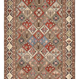 Persisk teppe - Nomadisk - 187 x 113 cm - flerfarget