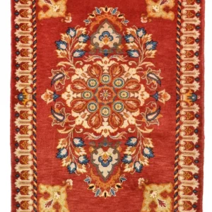 Persisk teppe - Nomadisk - 96 x 67 cm - rød