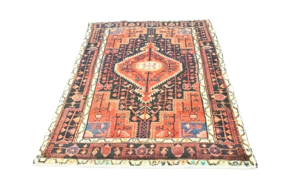 Persisk teppe - Nomadisk - 193 x 120 cm - oransje