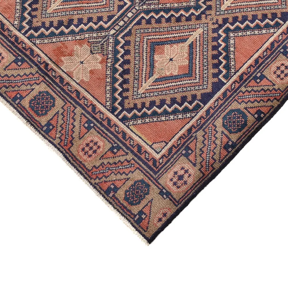 Persisk teppe - Nomadisk - 195 x 125 cm - flerfarget