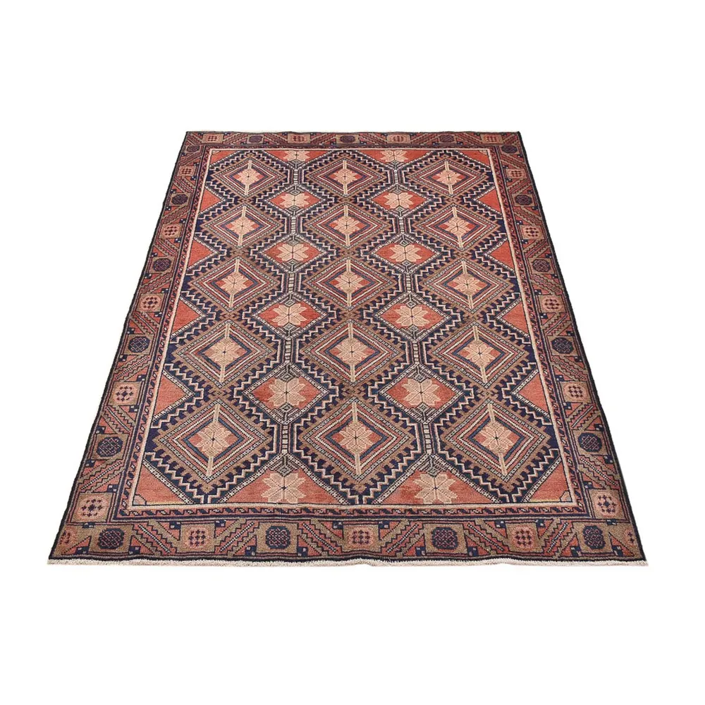 Persisk teppe - Nomadisk - 195 x 125 cm - flerfarget