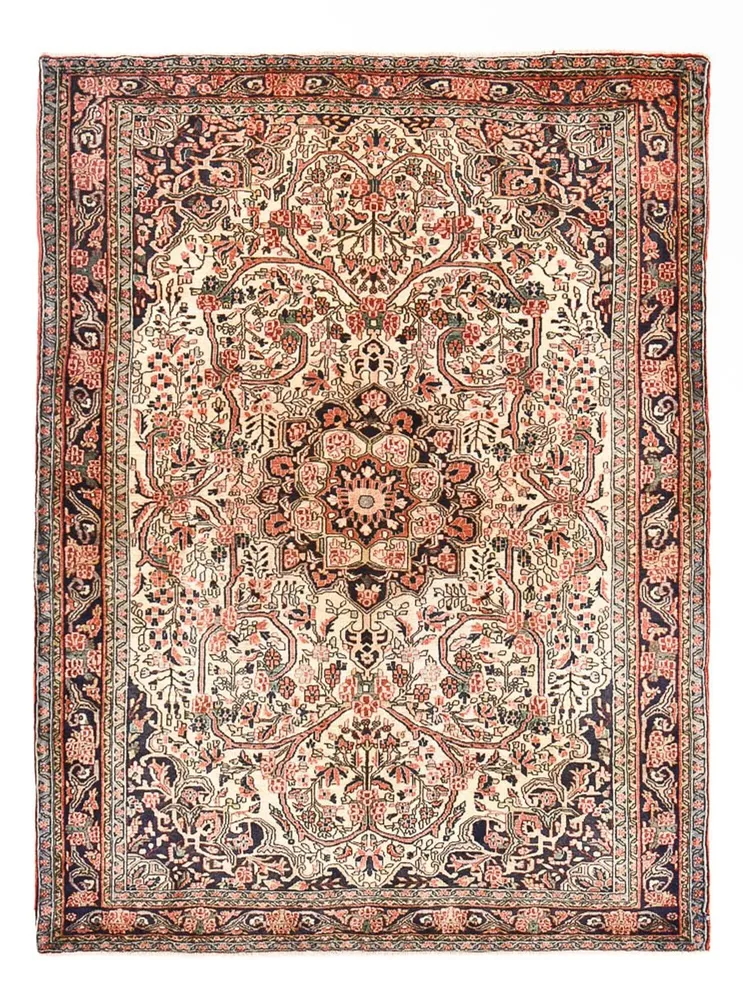 Persisk teppe - Nomadisk - 196 x 142 cm - flerfarget