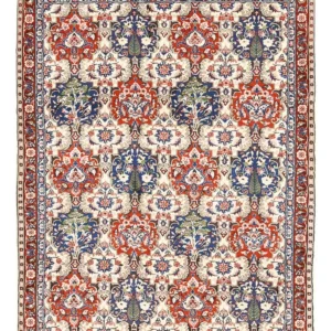 Persisk teppe - Nomadisk - 196 x 144 cm - flerfarget