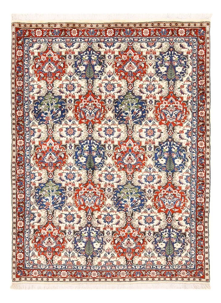 Persisk teppe - Nomadisk - 196 x 144 cm - flerfarget