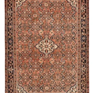 Persisk teppe - Nomadisk - 198 x 145 cm - rust