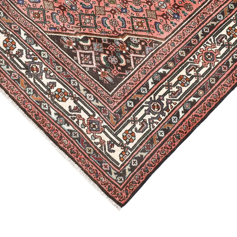 Persisk teppe - Nomadisk - 198 x 155 cm - lys rød