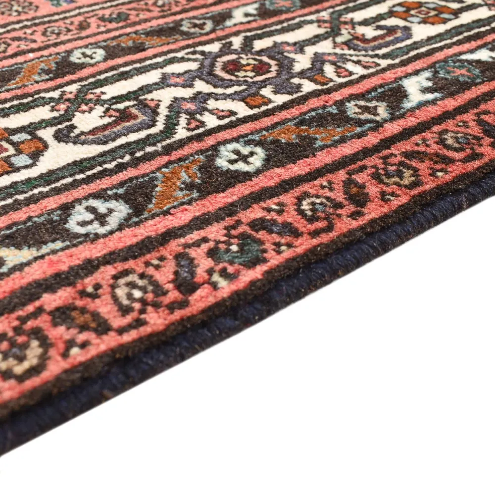 Persisk teppe - Nomadisk - 198 x 155 cm - lys rød