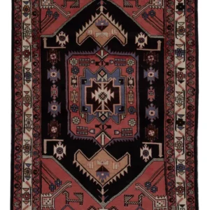 Persisk teppe - Nomadisk - 199 x 130 cm - mørkeblå