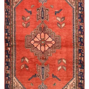 Persisk teppe - Nomadisk - 199 x 131 cm - rød