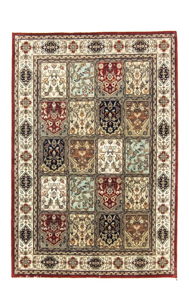 Persisk teppe - Nomadisk - 199 x 141 cm - flerfarget