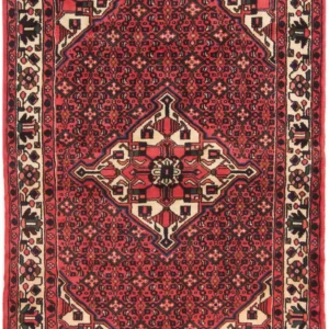 Persisk teppe - Nomadisk - 200 x 140 cm - rød
