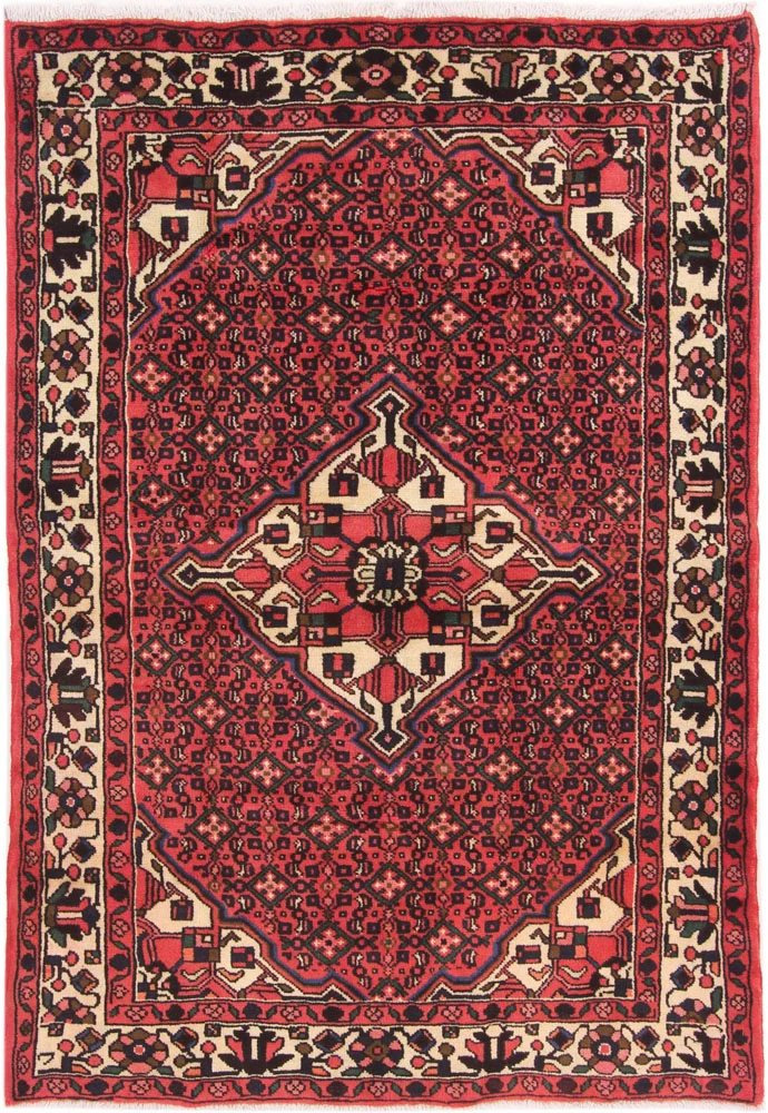 Persisk teppe - Nomadisk - 200 x 140 cm - rød