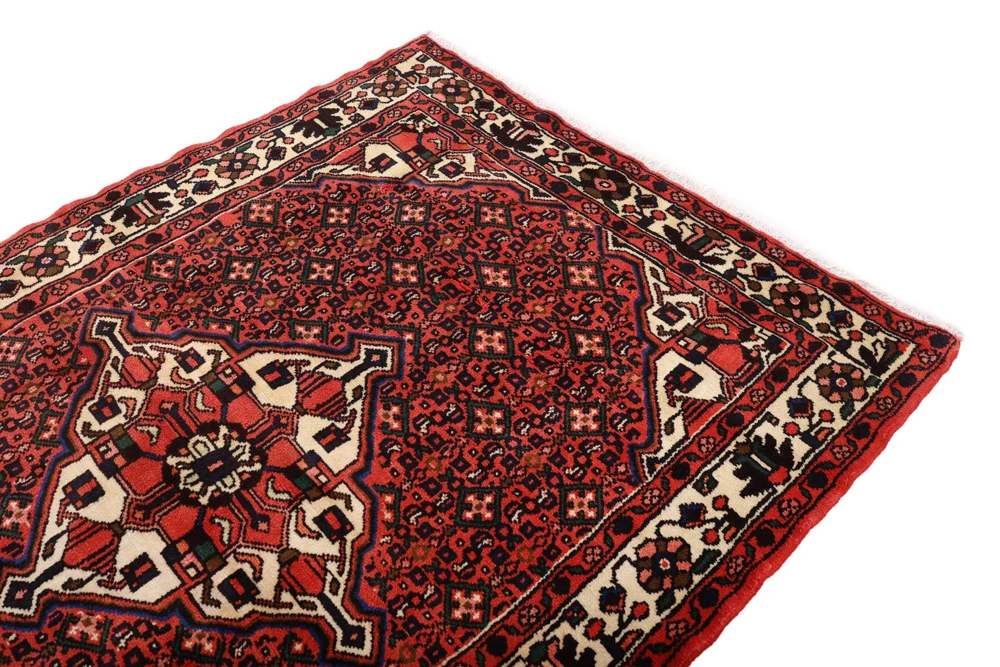 Persisk teppe - Nomadisk - 200 x 140 cm - rød