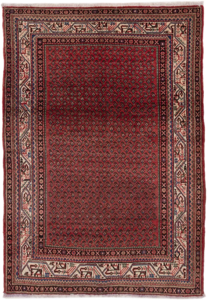Persisk teppe - Nomadisk - 200 x 142 cm - rust