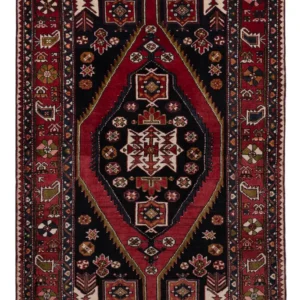 Persisk teppe - Nomadisk - 202 x 136 cm - mørkeblå