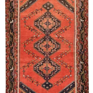 Persisk teppe - Nomadisk - 202 x 138 cm - rød