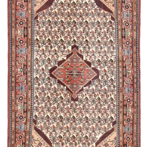 Persisk teppe - Nomadisk - 204 x 128 cm - sand