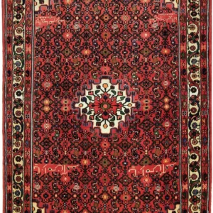 Persisk teppe - Nomadisk - 205 x 145 cm - rød