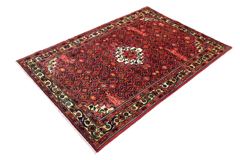 Persisk teppe - Nomadisk - 205 x 145 cm - rød