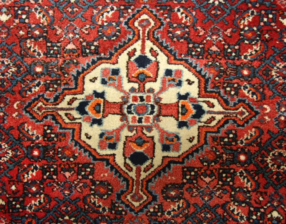 Persisk teppe - Nomadisk - 205 x 147 cm - rød