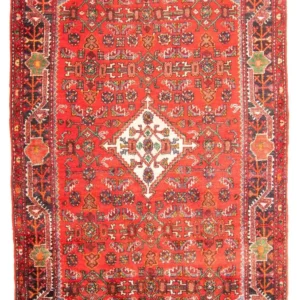 Persisk teppe - Nomadisk - 207 x 135 cm - rød