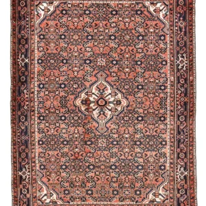 Persisk teppe - Nomadisk - 208 x 147 cm - lys rød